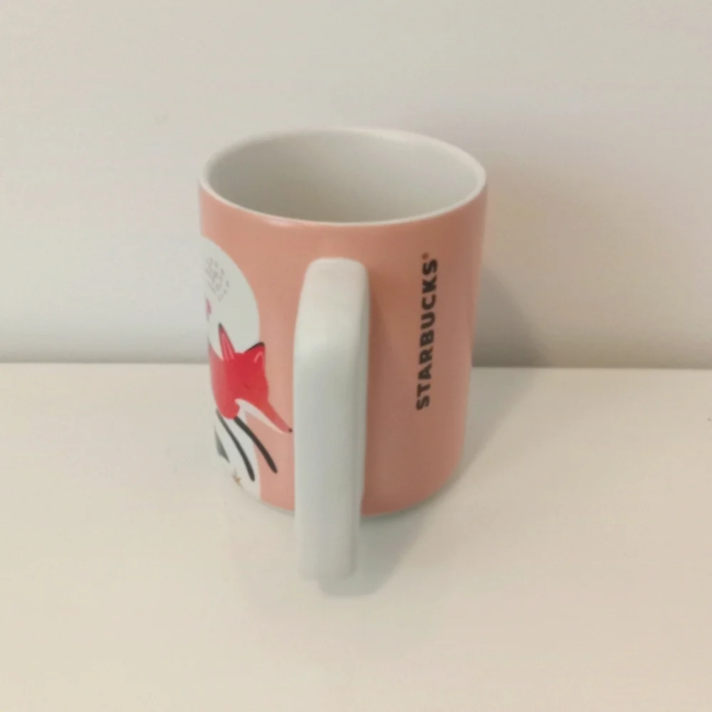 Starbucks Red Fox Limited Edition Holiday Mug.  Great Condition!